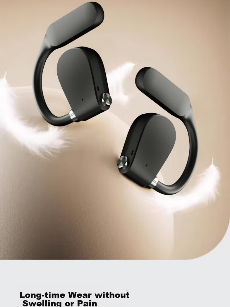 MICROKIA [Ultra-Audio | Cloud-Like Comfort] Bluetooth Headphones, Over-Ear Bone Conduction Concept, Wireless Non-In Open Design, Long Battery Life, Commuter And Sports Headphones 5