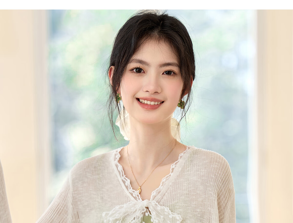 Pincai Women's Summer Ice Silk Lace Tie Cardigan Thin Shawl Air Conditioning Shirt P52Z070 26