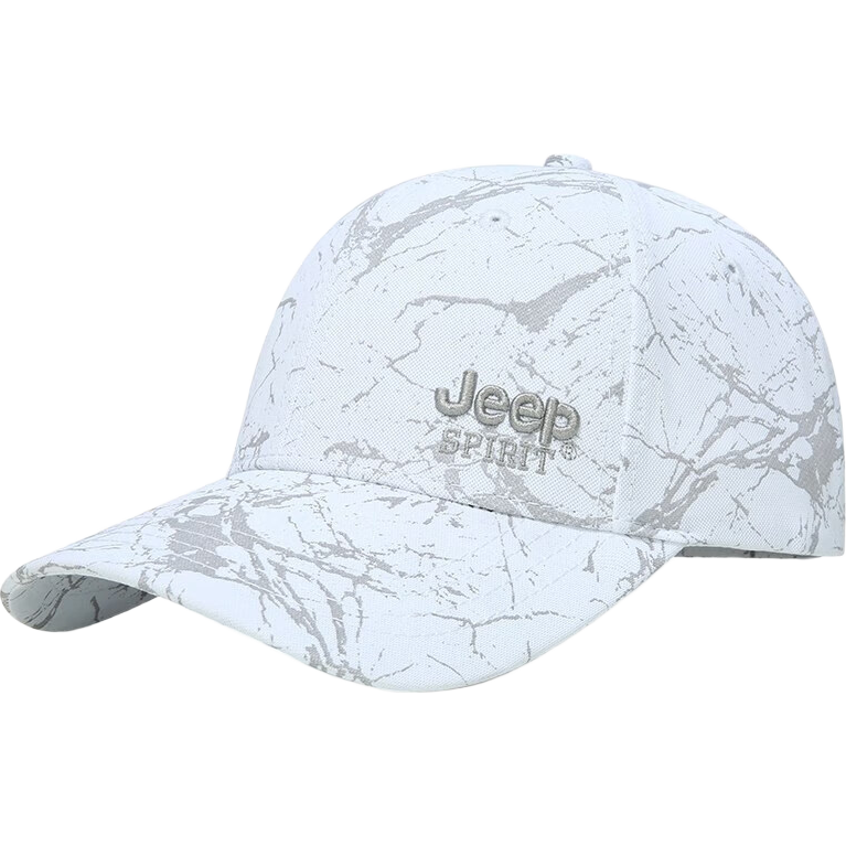 JEEP Men's Fashionable Baseball Cap, Versatile for All Seasons, Duck Tongue Hat, Sun Visor Cap for Men And Women, A0752