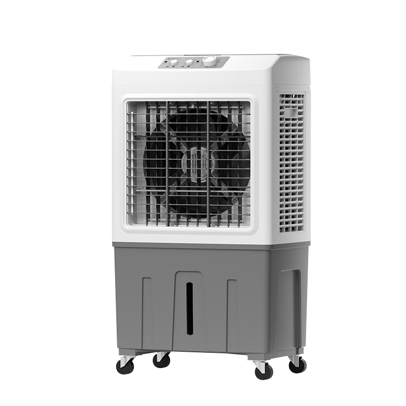CHIGO Air Cooler Fan, Industrial Cooling Fan, Powerful Cooling Electric Fan, Portable Water-Cooled Air Cooler, Ice Cube Commercial Air Conditioner, Large Area Workshop Super Strong Cooling