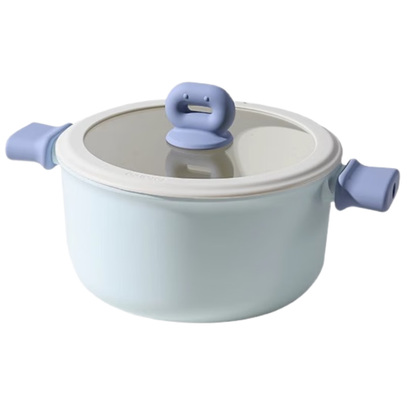 Carote Non-Stick Soup Pot Multi-Functional Stew Milk Pot Steamer Frying Pan Induction Cooker Maifan Stone Instant Noodle Pot