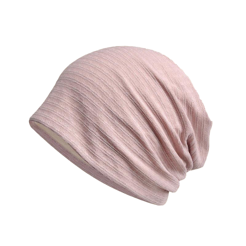TUCANO Unisex Lightweight Sleep Cap Maternity Hat Pressure-Free Bald Cap Air-Conditioned Room Windproof Beanie Chemotherapy Hat