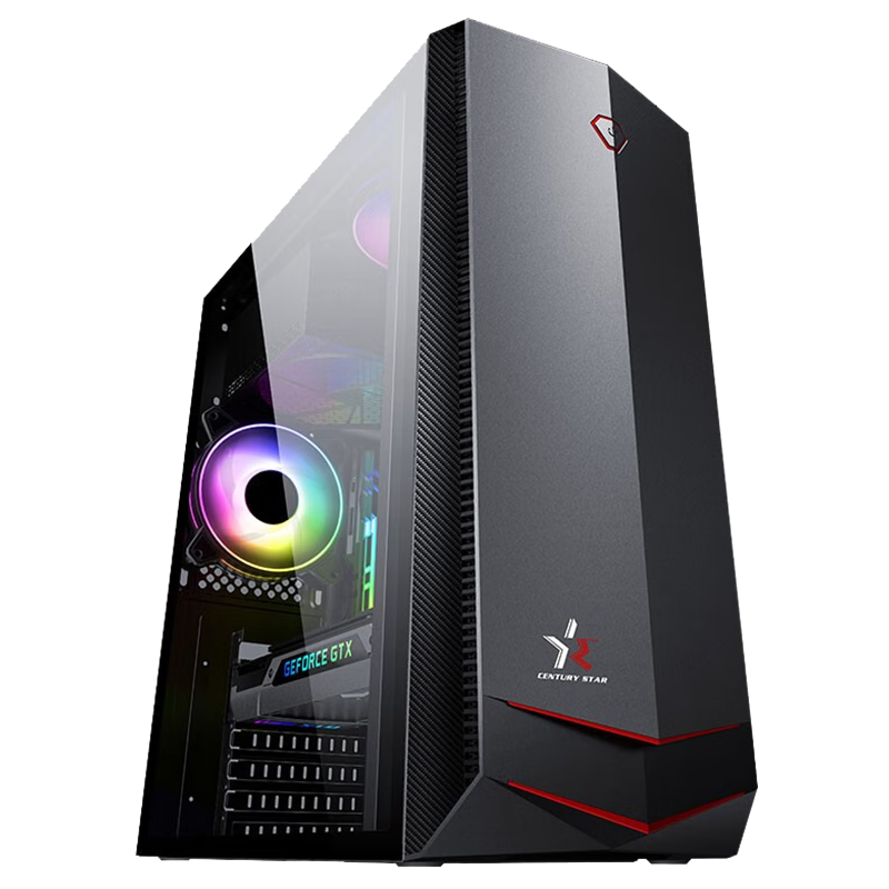 HEXIEHAO Gaming Desktop Computer (14th Gen Core I5/RTX3050 6G/16GB/512GB) Commercial Office Desktop Computer Complete System