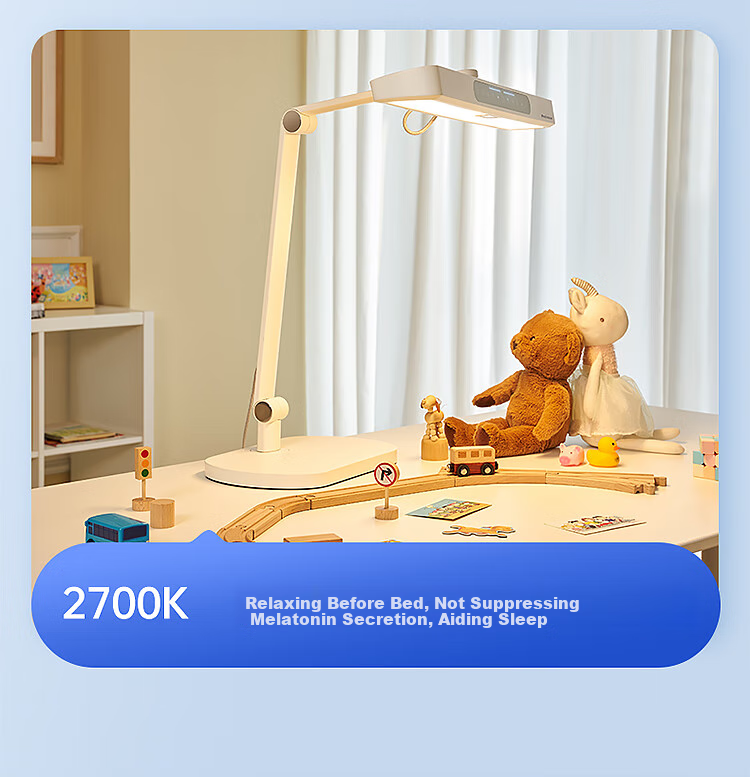 Paulmann P German Fairy Z Eye Protection Study Reading Desk Lamp, Desktop Full Spectrum LED Children's Reading And Writing Eye Protection Desk Lamp 21