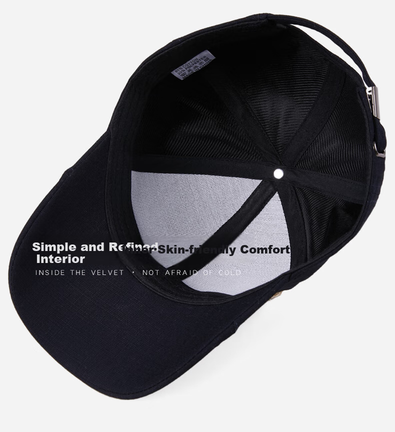 Denssyne Non-Squashable Hard Top Baseball Cap for Men, All Seasons Outdoor Hiking Sports Hat, Fashionable High-Quality Sun Visor Cap 4