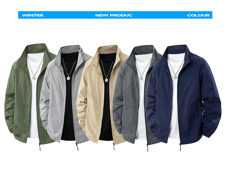 ROMON Ice Silk Sun Protection Jacket for Men Summer Quick-Dry Lightweight Youth UV Protection Coat 1