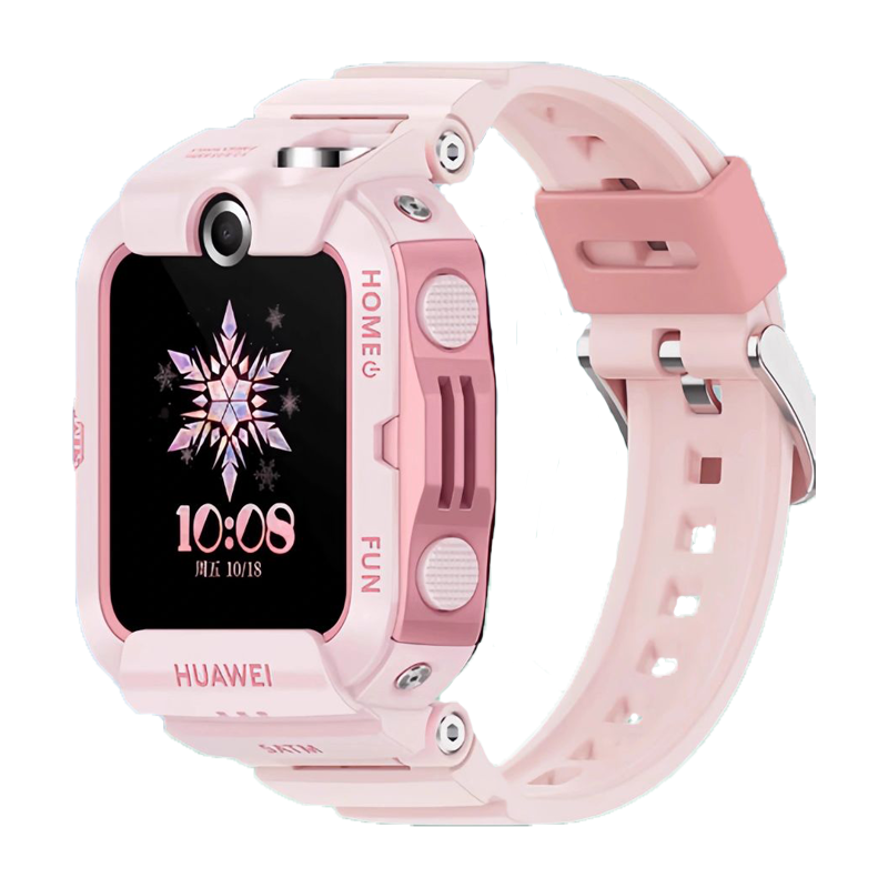 CangHua Compatible with Huawei Children's Watch 5Pro Strap, 4X/4X New Glory Edition/5Pro Strap, Waterproof And Sweat-Resistant, Detachable Silicone Replacement Wristband, Unisex Style, Pink