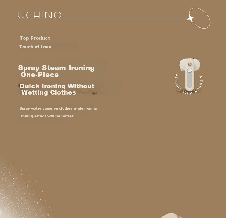 UCHINO Mini Garment Steamer HU-HGT60 16