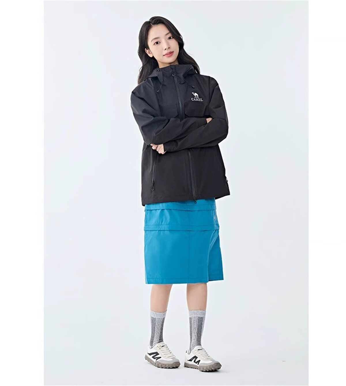 CAMEL [Lingbo] Outdoor Jacket, 2025 New Model, Storm-Proof, Lightweight, Single-Layer Mountaineering Suit, XS 19