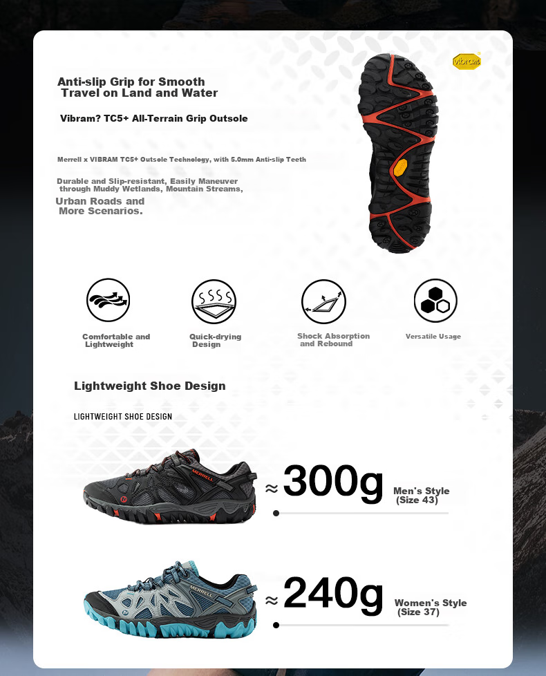 Merrell ALLOUTBLAZE Men's Classic Outdoor Hiking Shoes: Lightweight, Breathable, Durable, Non-Slip Casual Footwear 2
