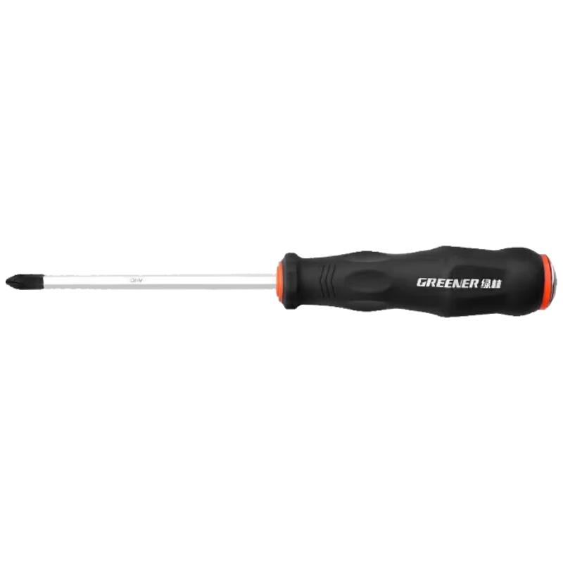 GREENER Ultra-Hard Impact Core-Piercing Screwdriver 6.3*150mm Household Set Phillips and Slotted Impact Driver for Stubborn Rust