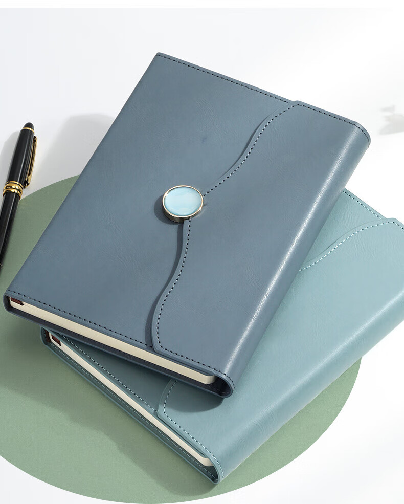 DiLe A5 Magnetic Clasp Notebook, Planner, Work Efficiency Manual, Journal, Diary, 140 Pages/book, 25-80 Gree 1
