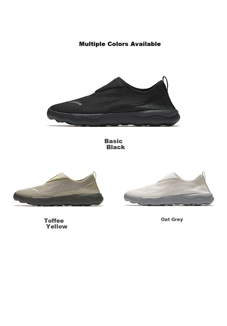 ANTA Slip-On Loafers | Father's Day Gift | Breathable Mesh Men's Lightweight Summer Training Walking Shoes 10