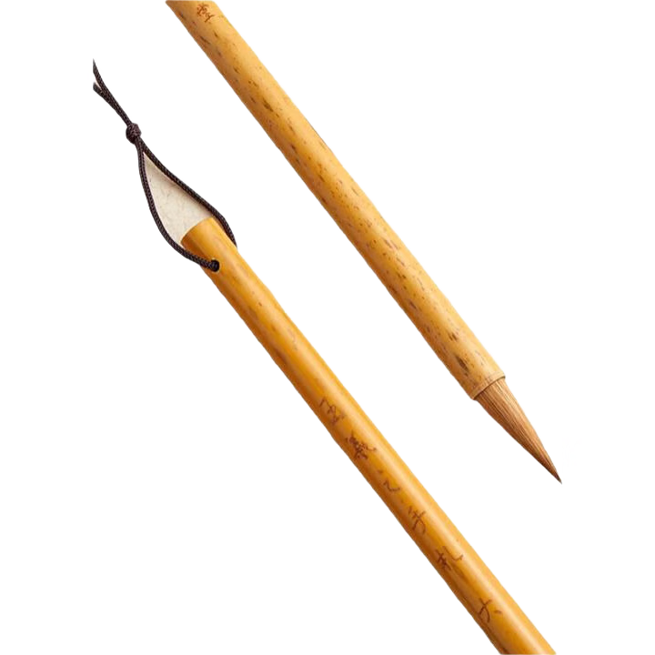 Liupintang Wolf Hair Brush Calligraphy Set with Wang Xizhi Style, Professional-Grade Ancient-Style Medium Regular Script And Running Script Brush Pen [True Split-Resistant And Lint-Free]