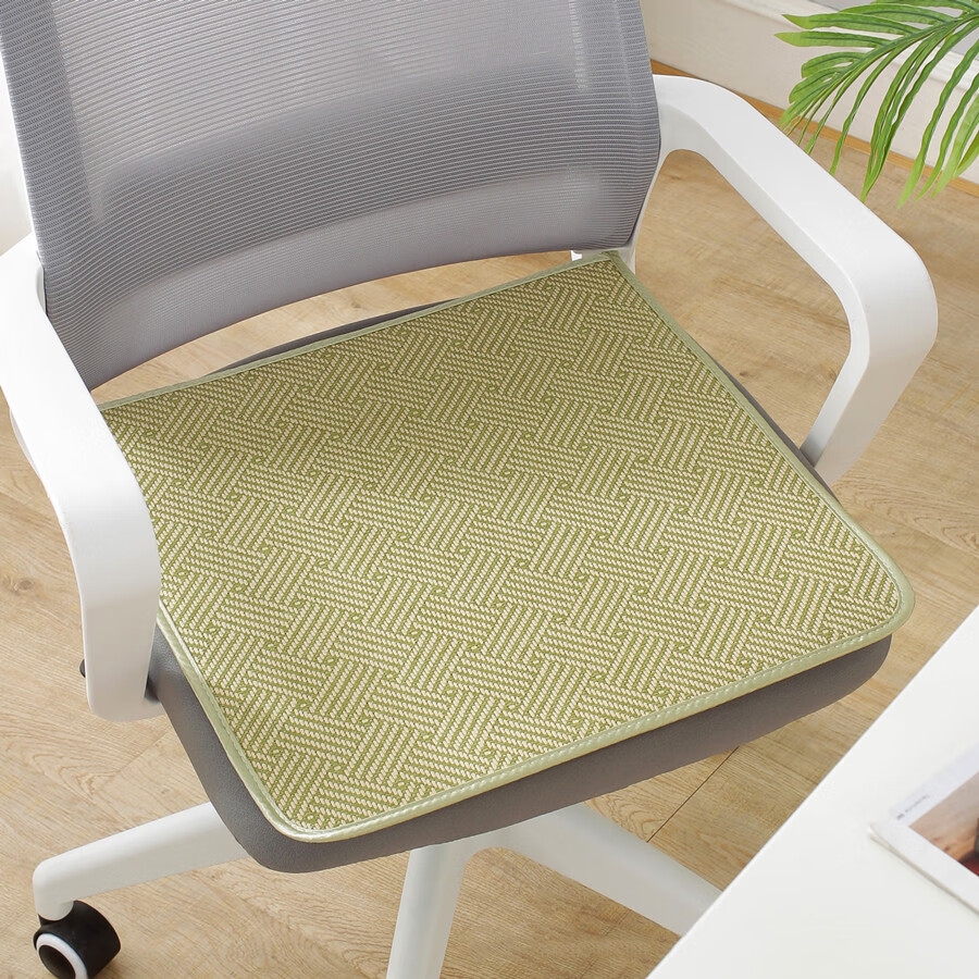 Fan Ye Car Seat Cushion Summer Imitation Rattan Mat Office Long Sitting Breathable Chair Cushion Dining Chair Pad Father's Day Gift 3