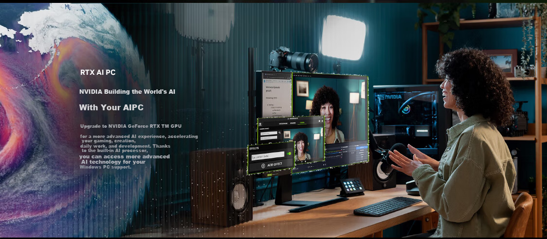 MSI Maledragon GeForce RTX 5080 16GB GAMING TRIO OC AI Gaming Design Editing OpenClaw Local Deployment Graphics Card 14