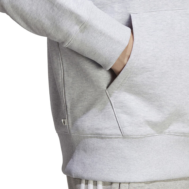Adidas Originals Trefoil C Hoodie FT Couple Sweatshirt HK2936 Off-White M 5