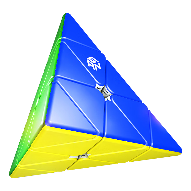 GAN Magic Cube, Irregular Children's Educational Toy, Professional Competition Smooth Fast-Turning, Beginner Gift, Pyramid Standard Versio
