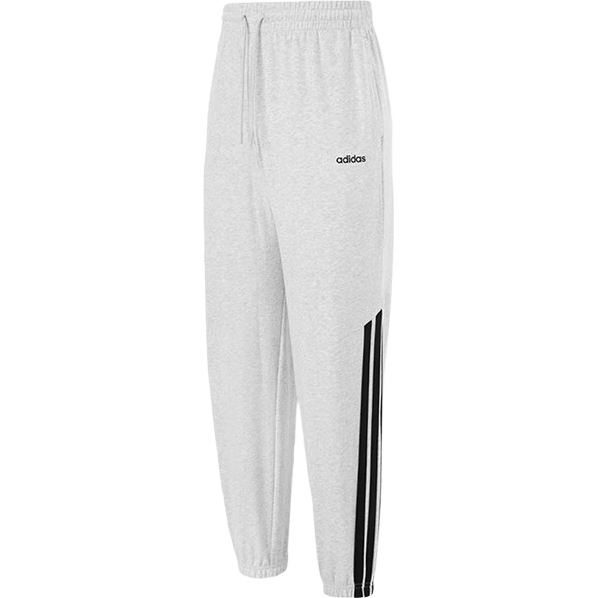 Adidas Autumn Fashion Trendy Gray Versatile Comfortable Three-Stripe Men's Casual Pants, Size S