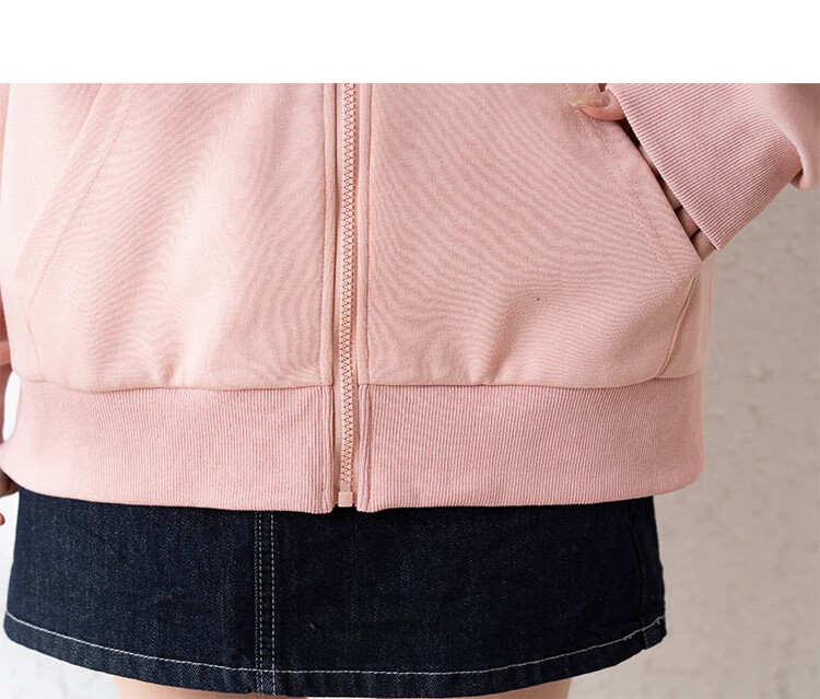 TonLion 2025 Spring Women's Hooded Short Letter Print Sweatshirt Jacket Off-White L 15