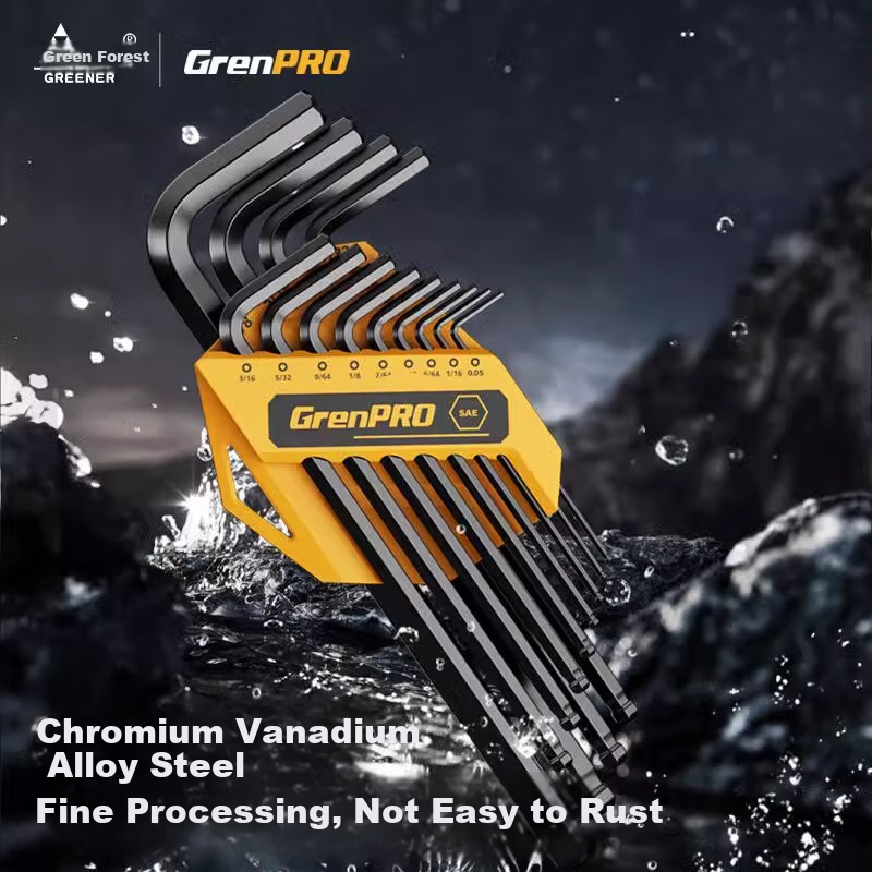 GREENER Hex Key Set, Universal Extended Star-Shaped Automatic Combination Set, Hexagonal Screwdriver for Home Use, Hexagonal Screwdriver 1