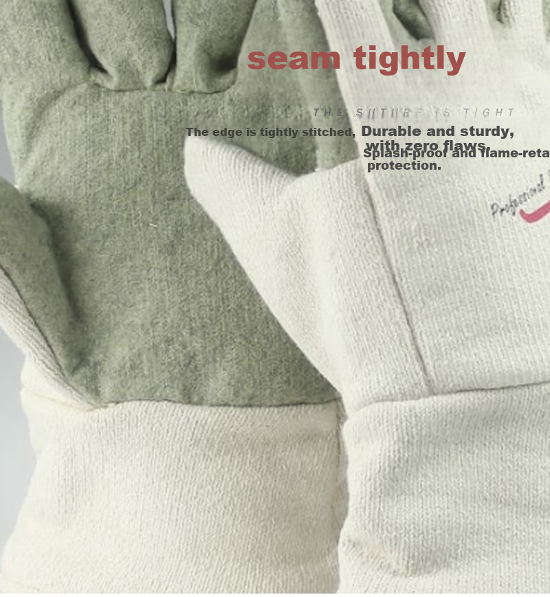 CASTONG GEII15-34 Heat-Resistant Gloves, 400°C Insulation, Anti-Scalding, Labor Protection, Thickened, for Home Use 5