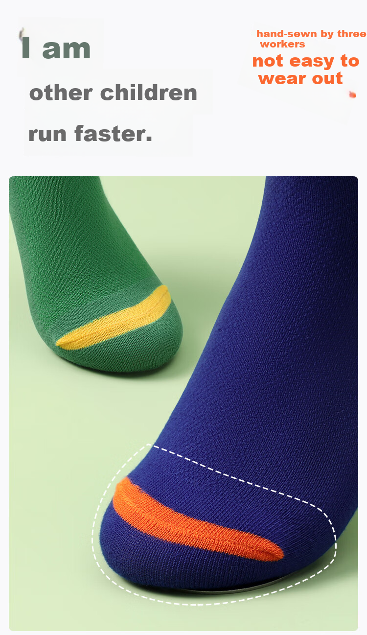LangSha Children's Socks, Boys' Spring And Summer Thin Mesh Breathable Mid-Calf Student Socks, Digital Combination (5 Pairs) 10