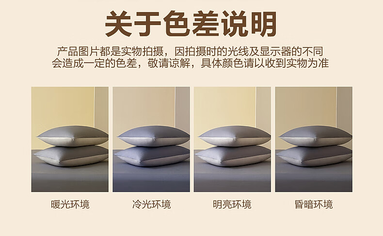 Shuixingjiafang Pillowcase, 100% Pure Cotton, Class A Pillow Cover, Set of Two, for Home And Dormitory Use, 48x74cm, Purple 18