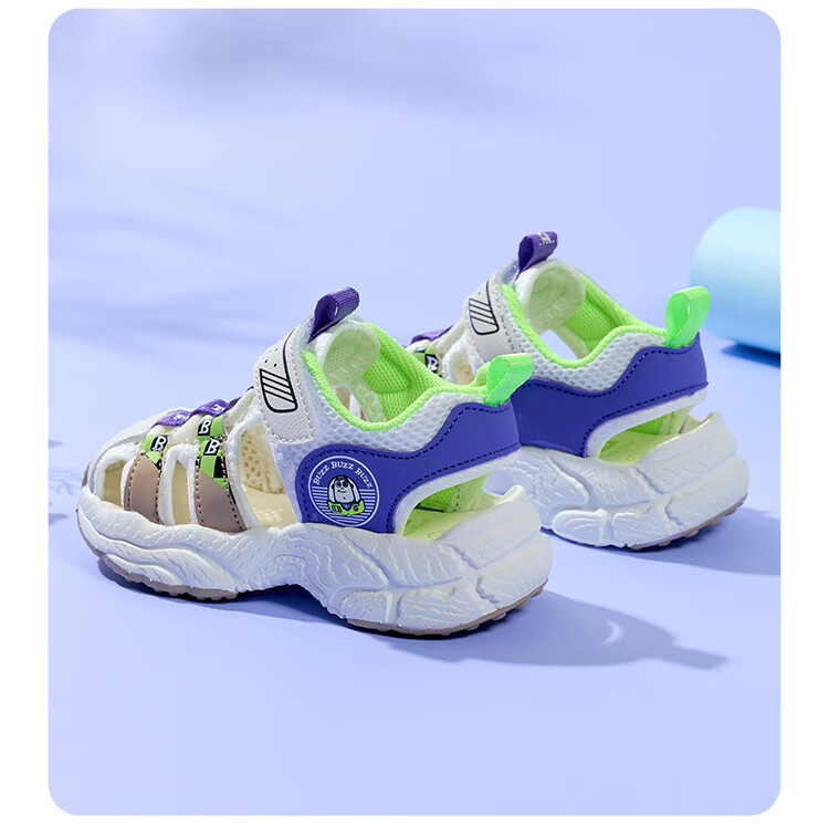 Disney Kids Sandals Boys and Girls Outdoor Summer Breathable Beach Shoes Pink/Rose Red Size 27 17