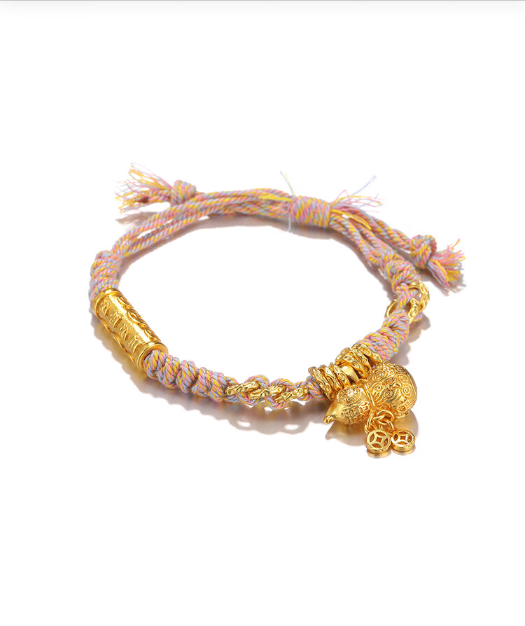 Clect Keli Jiyang Gourd Bracelet for Women, National Trend Fashionable Braided Cord Bracelet, Versatile Chinese-Style Jewelry, Birthday Gift for Girlfriend 2