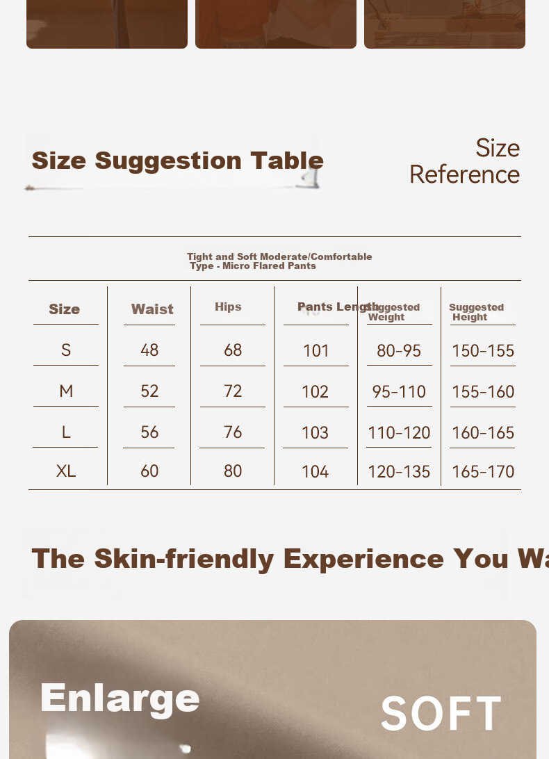 XUEXIMAN Two-Piece Set, Skirt Yoga Pants for Women, Spring And Autumn New Style, Butt-Lifting Pilates Training Sports, Slightly Flared Wide-Leg Fitness Pants 12