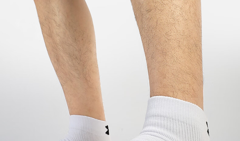 Under Armour Socks [3 Pairs] Basketball Badminton Sports Socks Unisex Running Breathable Ankle Anti-Odor Thickened Terry Cotton Socks 35