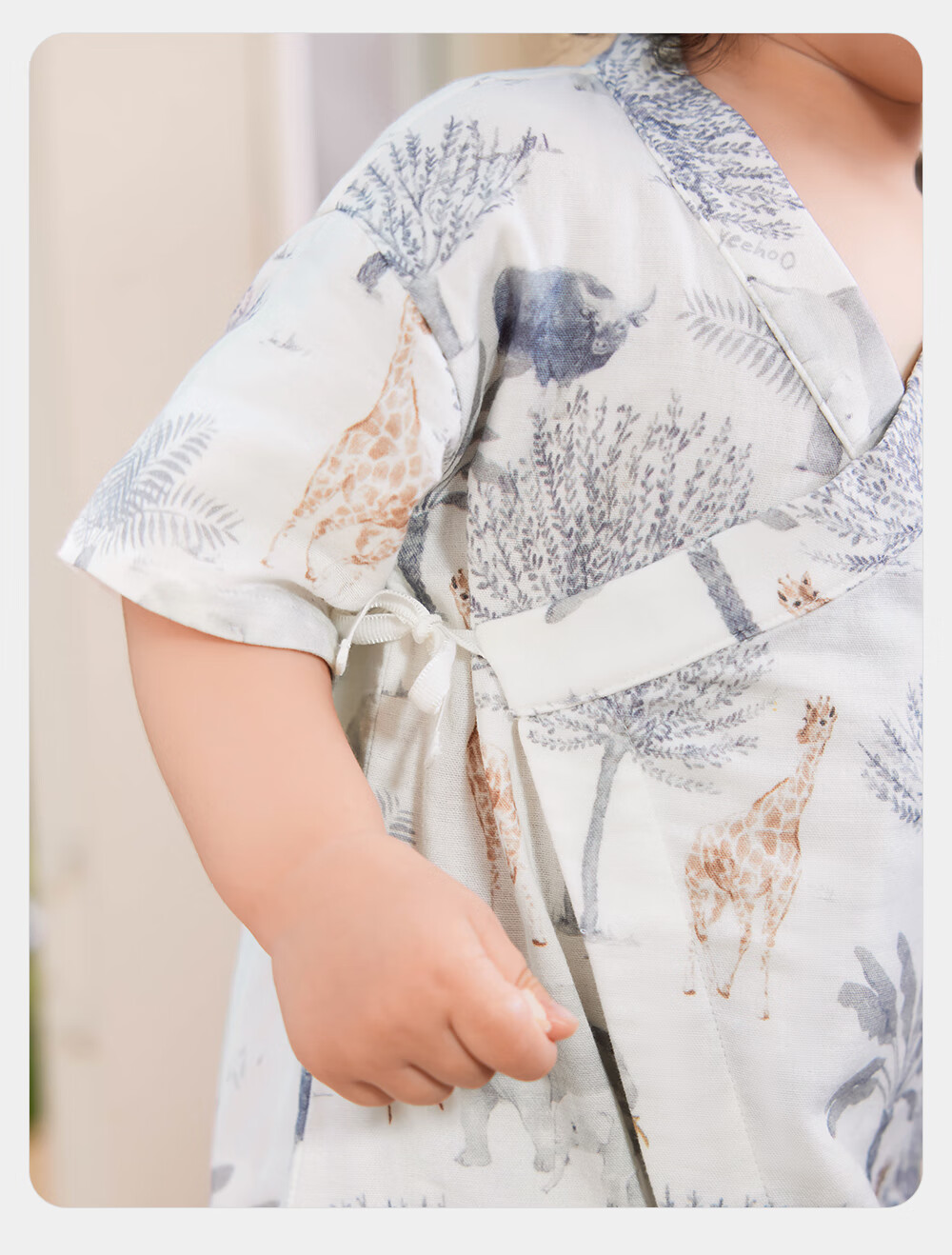YEEHOO Baby Clothes Summer Bamboo Fiber Breathable Short-Sleeve Romper Bodysuit for Boys And Girls 17