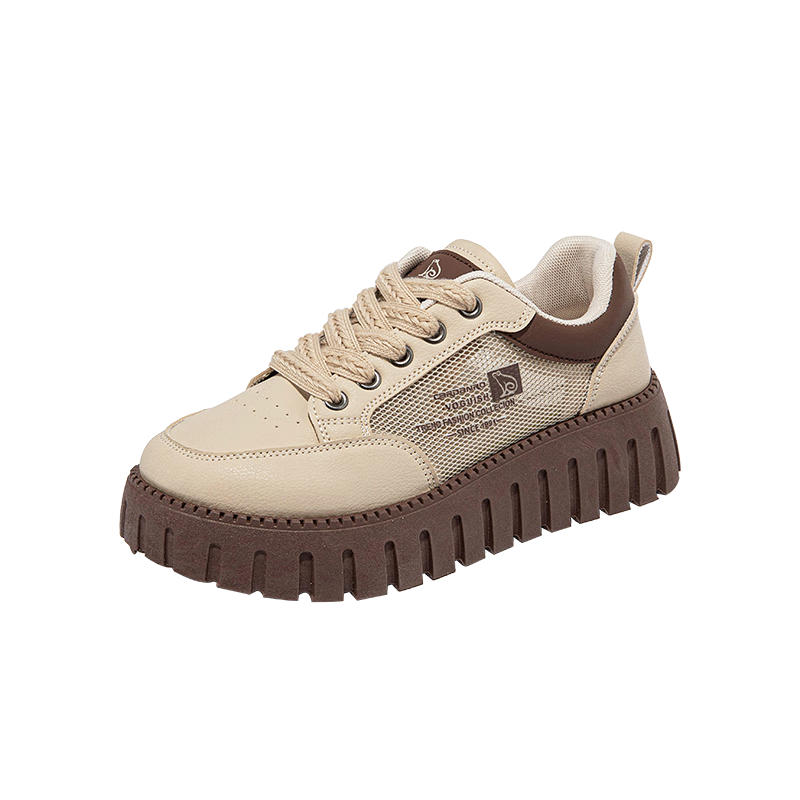 CARDANRO Women's Casual Shoes, 2025 New Thick-Soled Mesh Sneakers, Spring And Summer Women's Shoes, Small Size Breathable Comfortable Versatile Sports Shoes