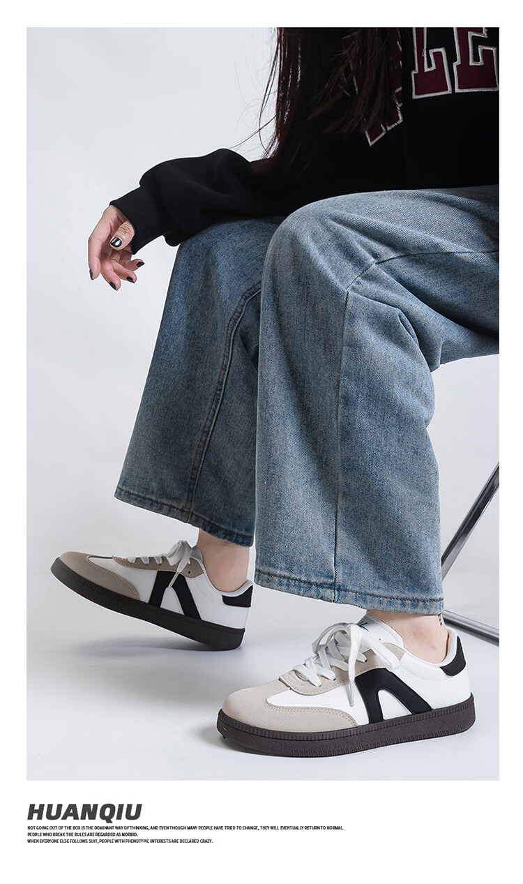 Global Blue Vintage German Trainer Women 2026 New Spring Summer Versatile High-Value Commuter Shoes 4