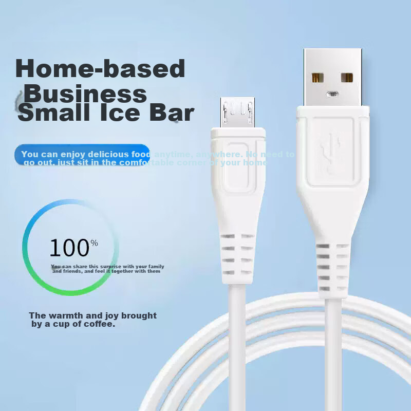 Masentek Android Phone Data Cable Charging Cord Micro+USB Super Fast Charging 6A, Suitable for Vivo/OPPO Flash Charging, Apple/Huawei Type-C Car Lightning, 2 Pieces