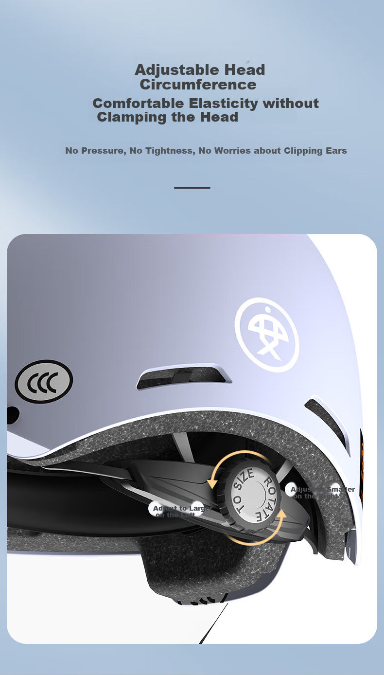 Xiaoan Electric Bicycle Helmet, 3C Certified, Summer Unisex Motorcycle Riding Half Helmet, Suitable for Electric Scooters And All Seasons, Safety Helmet, Pearl White 0811M, Head Circumference 54-58CM 10
