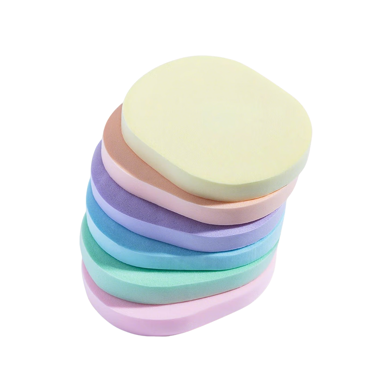 Morning Pearl Cotton Facial Cleansing Pads (4-Pack) Thickened Face Wash Pads Makeup Removal Sponge Puff