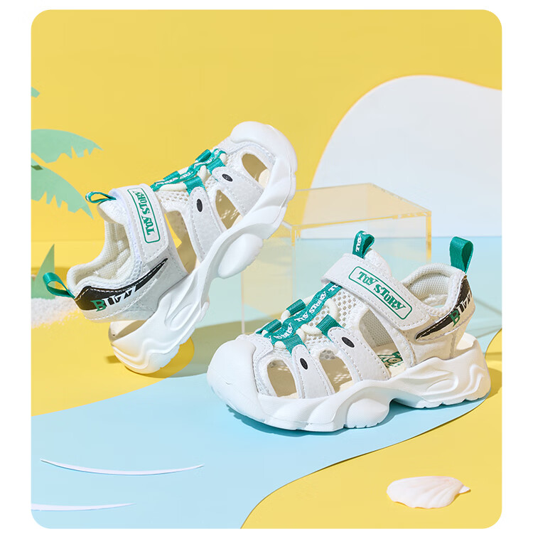 Disney Kids Sandals Boys and Girls Outdoor Summer Breathable Beach Shoes Light Purple/Rose Red Size 23 19
