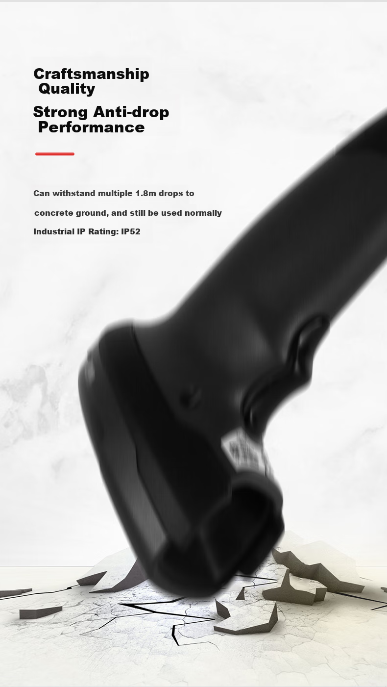 ZEBRA DS4308 Upgraded Version, DS4608SR Wired, 1D/2D Barcode Dot Scanner, Medical Code Health Code Xunbao Scanner 2