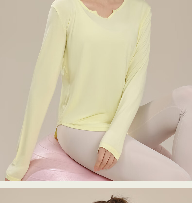 Free Style Yoga Shirt for Women Spring Autumn New Running Fitness Quick-Dry Top Pilates Sports Loose Long Sleeve T-Shirt 13