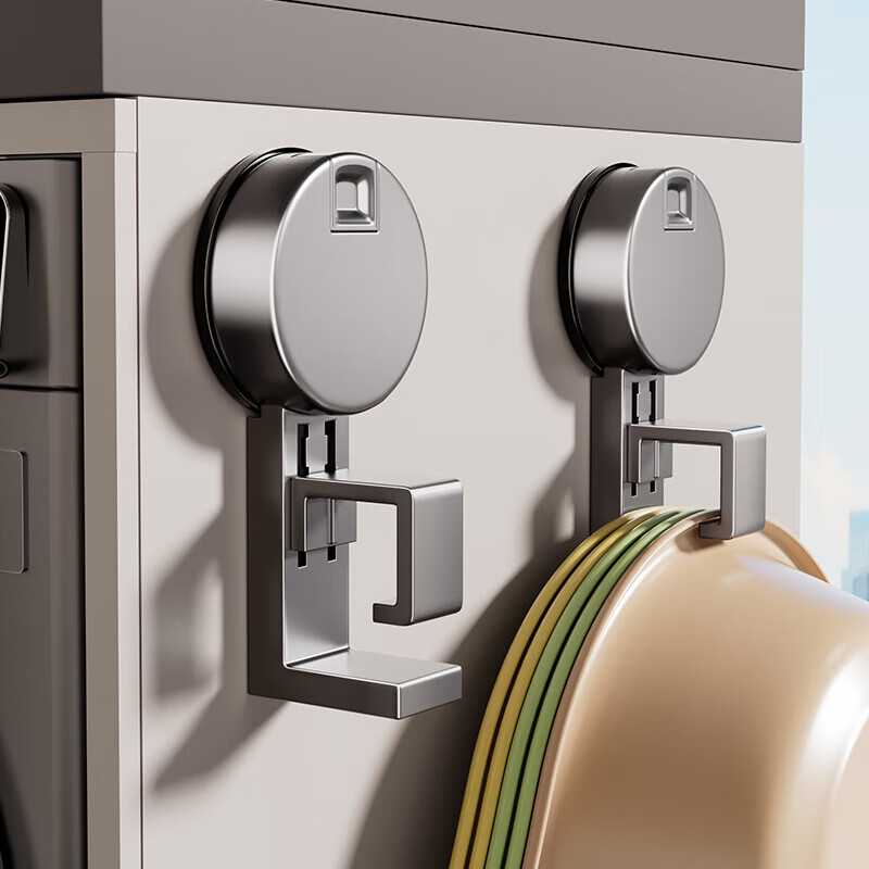 Baihan Suction Cup Basin Hook Storage Rack, No Drilling Required, Bathroom Sink Hook, Toilet Hanging Basin Organizer, Kitchen Tool