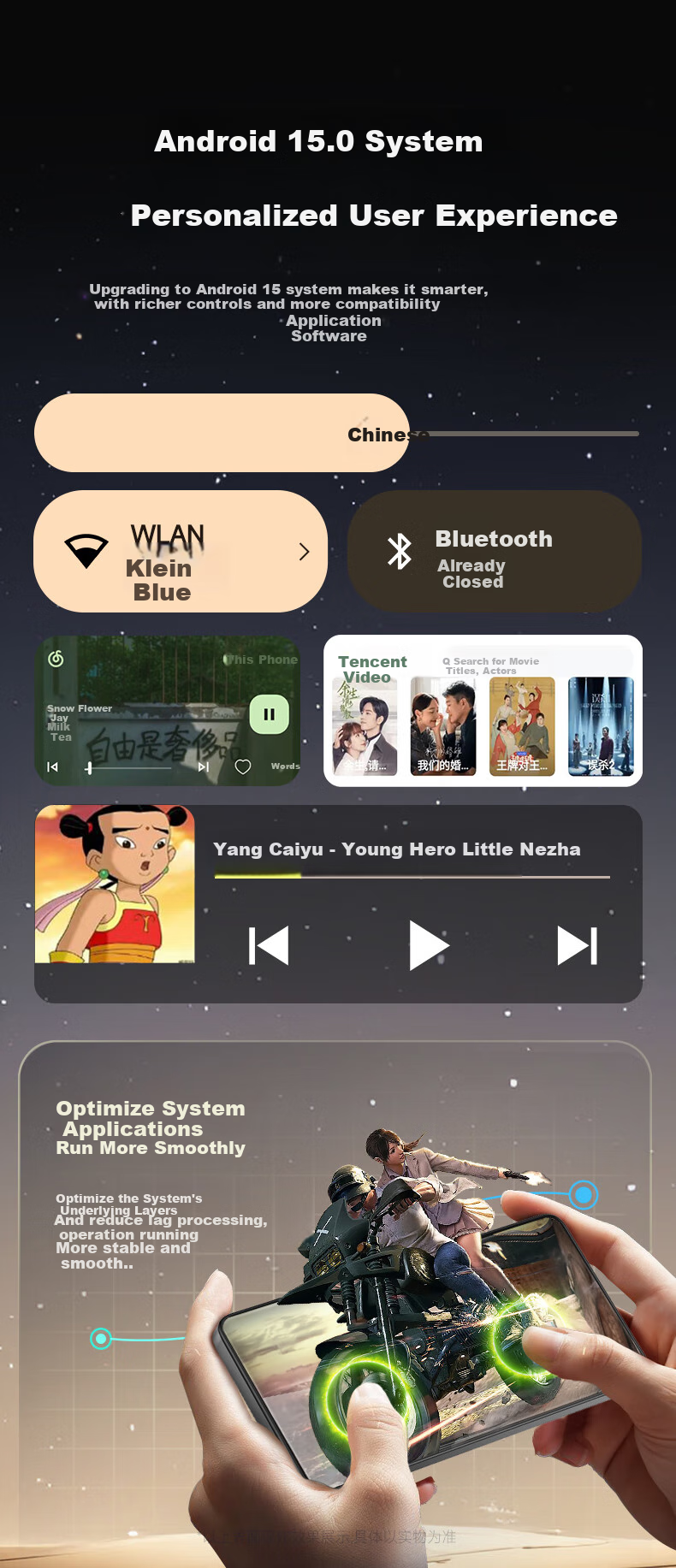 Fanmu BF88 Smart MP3/MP4 Player WiFi Internet 4+64GB RAM Android 15 MP5 Online Music HD Video Reading 5.2 Inch 4