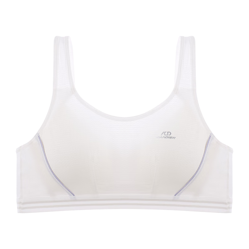 Yalu 2-Pack Girls' Sports Bras Student Anti-Shock Developmental Vest for Middle and High School Teens