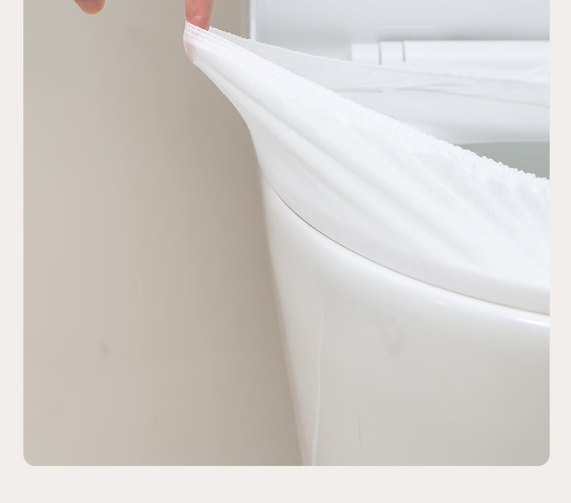 Youshiguang 40 Disposable Toilet Seat Covers, Full Coverage Anti-Dirt Anti-Cold Anti-Excrement, Hotel Travel Supplies Individually Wrapped 3
