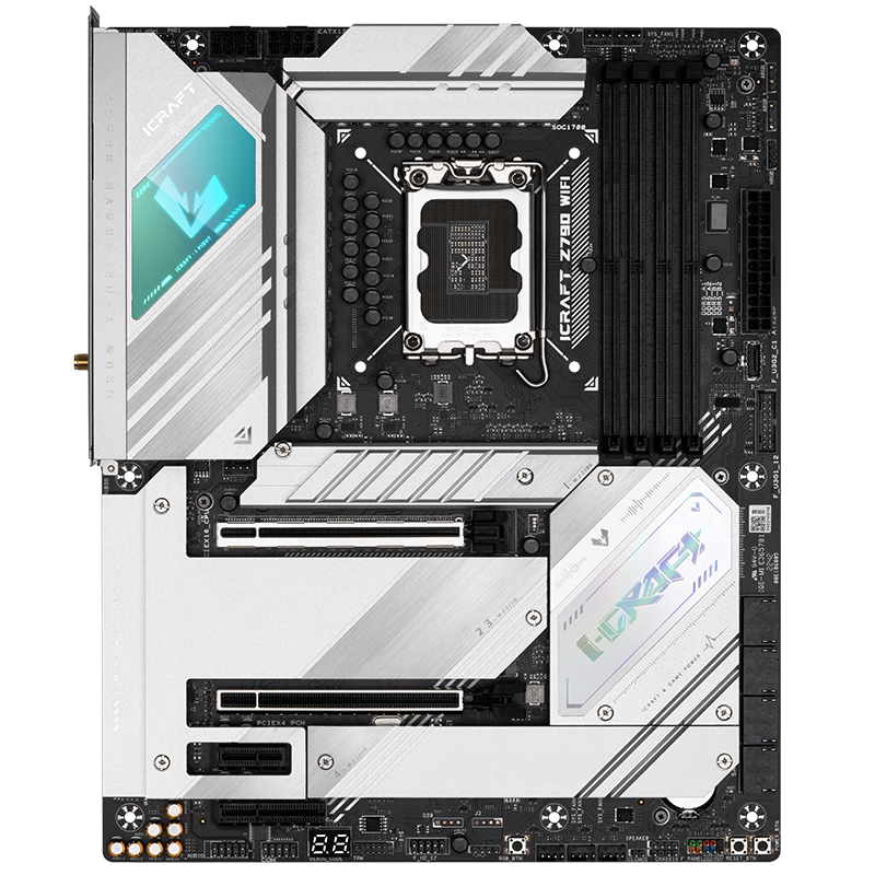 MAXSUN MS-I Craft Z790 WIFI V2 DDR5 Gaming Motherboard for E-Sports, Compatible with 12600K/14600KF/14700KF (Intel Z790/LGA 1700)