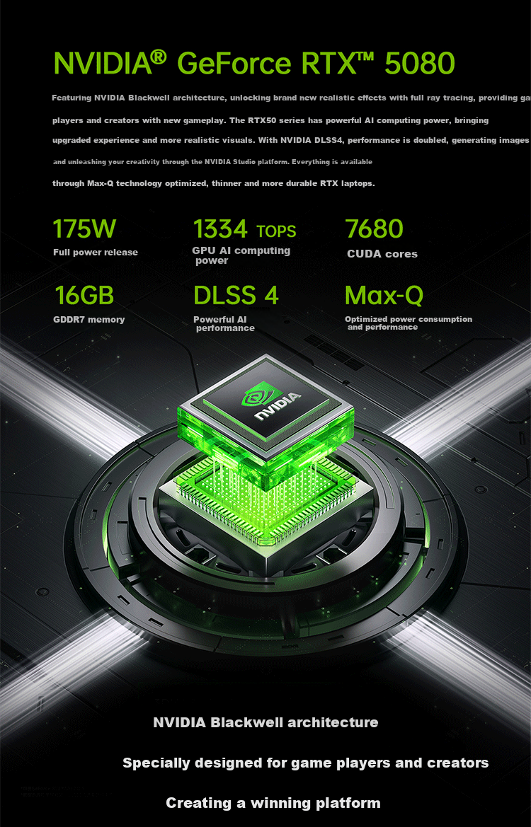 ThundeRobot ZERO18Pro 18-Inch Gaming Laptop (Intel Core U9HX, RTX5090, 64GB RAM) National Support Longya OpenCLAW 5