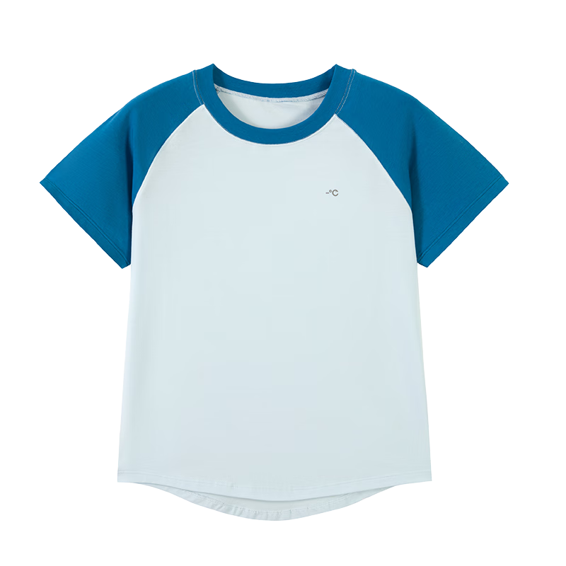 LangSha Children's T-Shirt, Boys' Short-Sleeve, Girls' Summer Thin Top, Breathable Quick-Dry Class A Lyocell Loungewear Pajamas