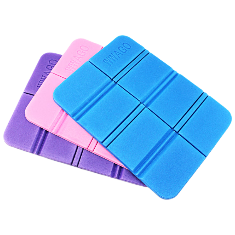 Beifute Portable Folding Seat Cushion, Outdoor Moisture-Proof, Heat Insulation, Waterproof Foam Seat Pad, Random Color [2-Pack]