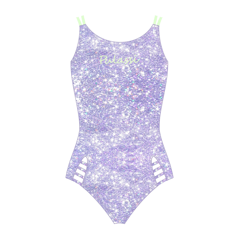 PULASSI Women's One-Piece Swimsuit, 2026 New Quick-Dry Chlorine-Resistant Competitive Swimwear for Swimming Pools, Size 2XL